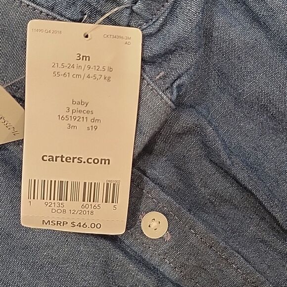 Carter's baby 3 pieces ,3 month - Picture 4 of 4